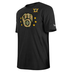 Milwaukee Brewers New Era 2024 Armed Forces Day T-Shirt - MLB
