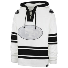 San Francisco 49ers '47 After Image Superior Lacer with Hood White | 47 brand