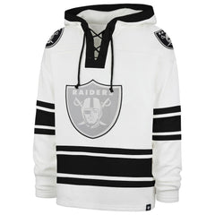 Las Vegas Raiders '47 After Image Superior Lacer with Hood White | 47 brand
