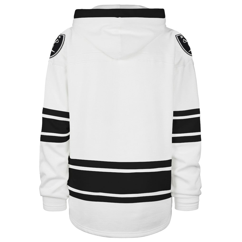 Las Vegas Raiders '47 After Image Superior Lacer with Hood White | 47 brand