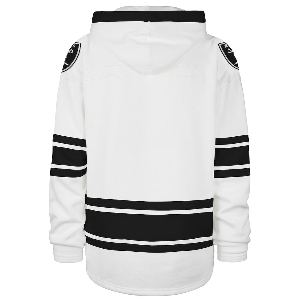 Las Vegas Raiders '47 After Image Superior Lacer with Hood White | 47 brand
