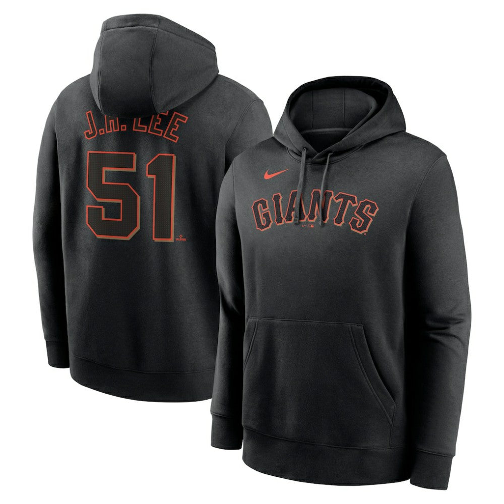 Jung Hoo Lee San Francisco Giants Nike Player Name & Number Club Pullover Hoodie - MLB