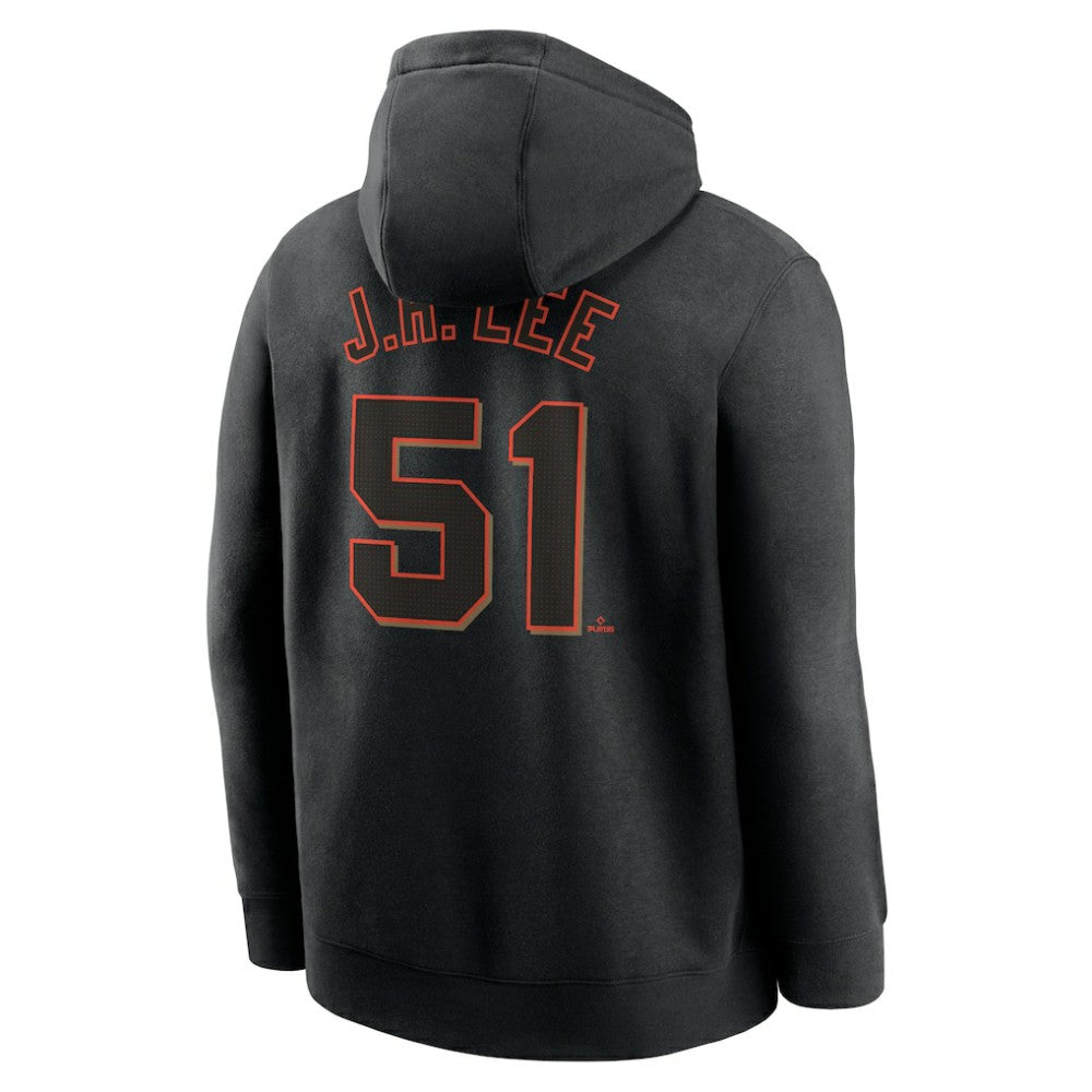 Jung Hoo Lee San Francisco Giants Nike Player Name & Number Club Pullover Hoodie - MLB