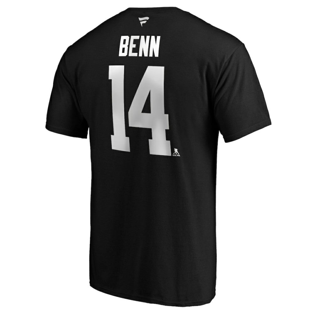 Jamie Benn Dallas Stars Fanatics Authentic Stack Name & Number T-Shirt - Black - NHL