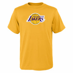 Los Angeles Lakers Youth Primary Logo T-Shirt Gold - NBA
