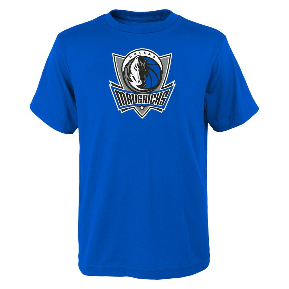 Dallas Mavericks Youth Primary Logo T-Shirt Royal - NBA