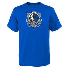 Dallas Mavericks Youth Primary Logo T-Shirt Royal - NBA