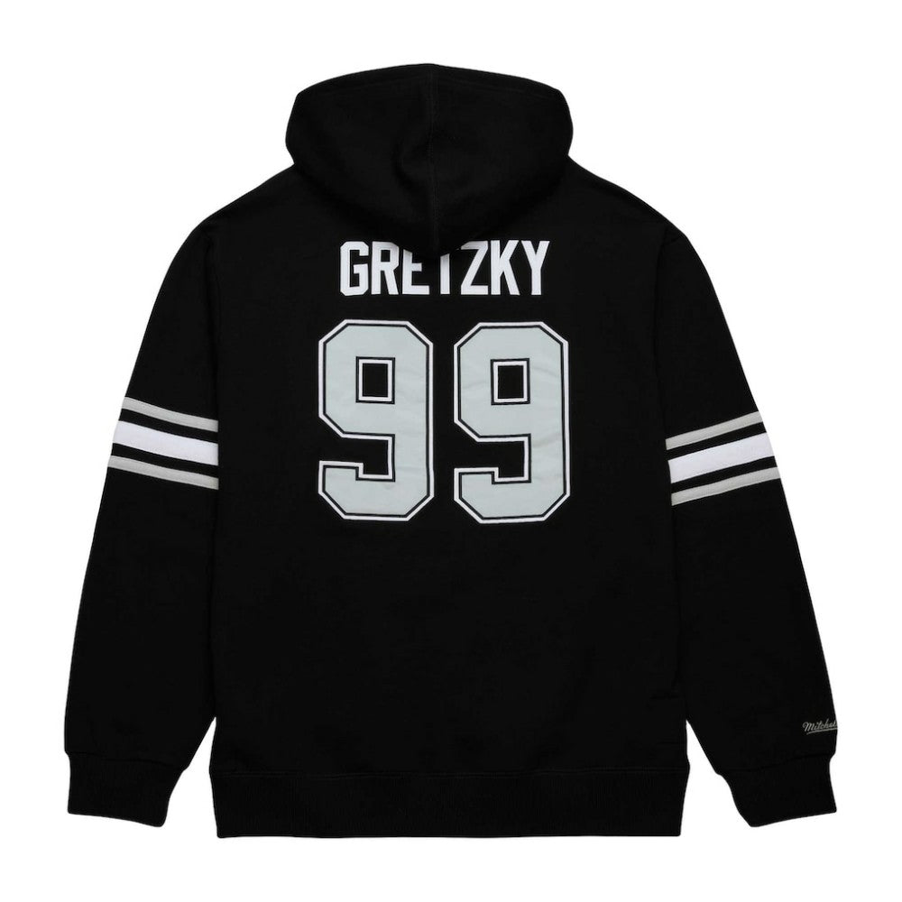 Wayne Gretzky Los Angeles Kings Mitchell & Ness 1993 Name & Number Premium Pullover Hoodie - Black - NHL