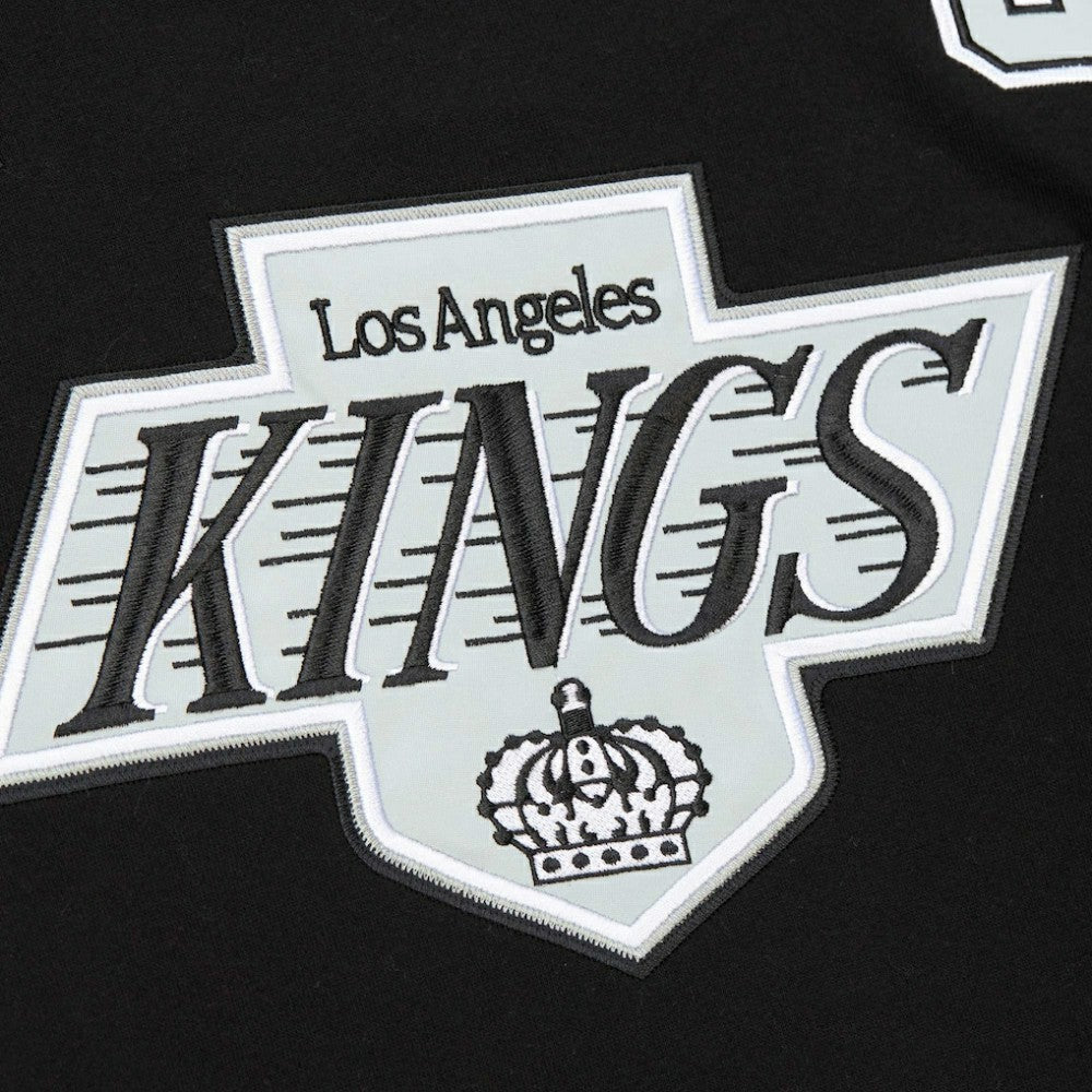Wayne Gretzky Los Angeles Kings Mitchell & Ness 1993 Name & Number Premium Pullover Hoodie - Black - NHL