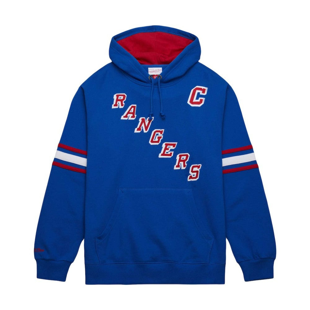 Mark Messier New York Rangers Mitchell & Ness Name & Number Premium Pullover Hoodie - Blue - NHL
