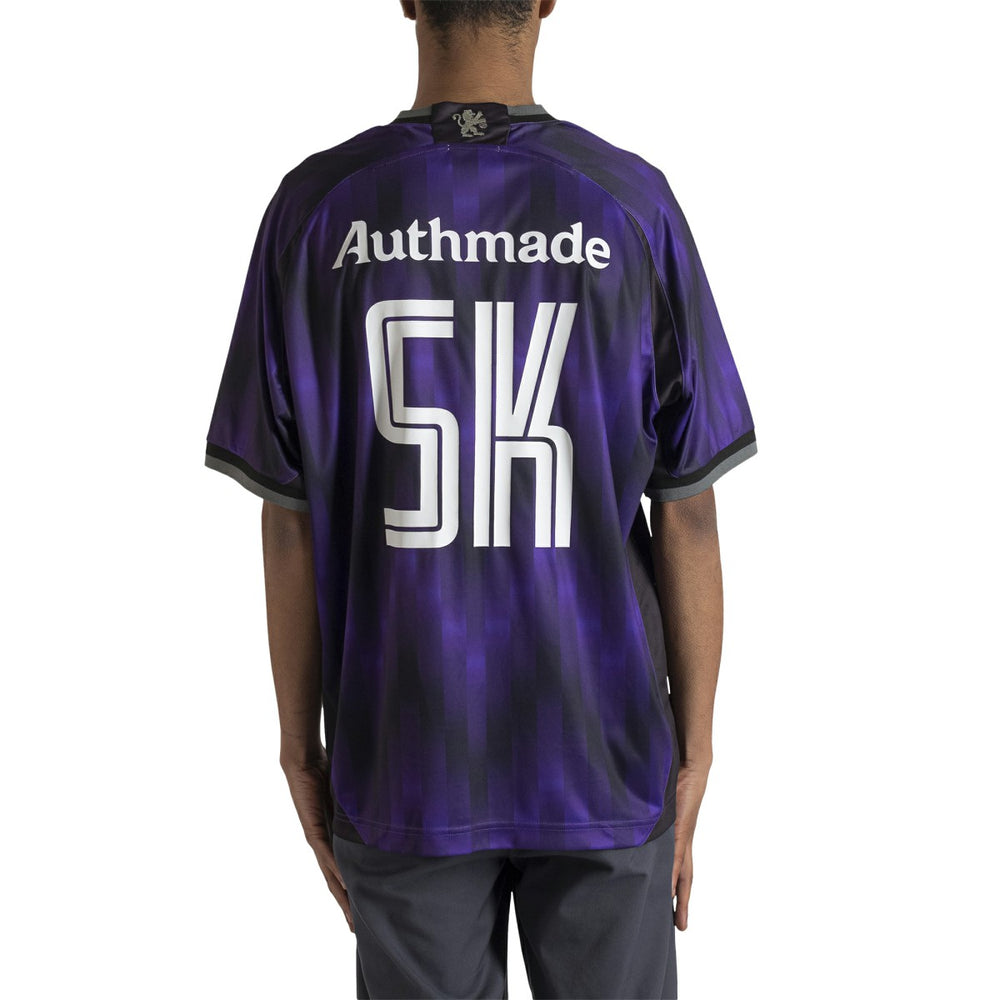 Sacramento Kings Authmade x NBA Soccer Kit Fashion Jersey Purple - NBA