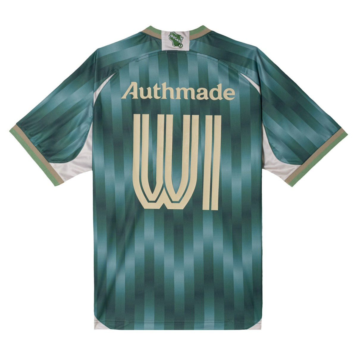 Milwaukee Bucks Authmade x NBA Soccer Kit Fashion Jersey Green - NBA