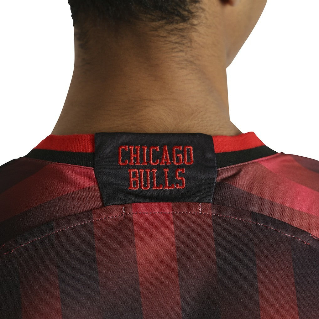 Chicago Bulls Authmade x NBA Soccer Kit Fashion Jersey Red - NBA