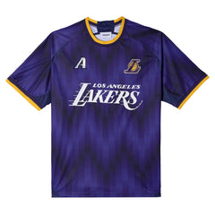 Los Angeles Lakers Authmade x NBA Soccer Kit Fashion Jersey Purple - NBA