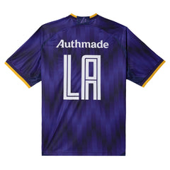 Los Angeles Lakers Authmade x NBA Soccer Kit Fashion Jersey Purple - NBA