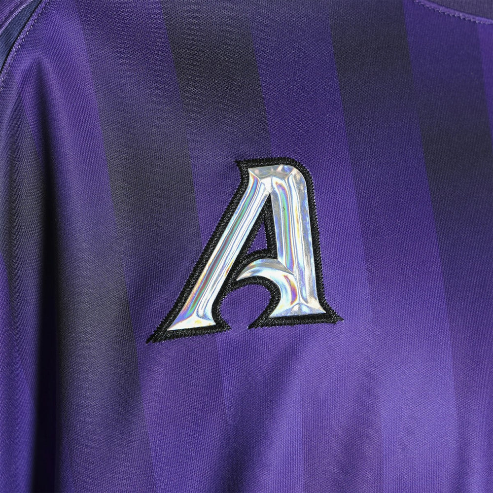 Los Angeles Lakers Authmade x NBA Soccer Kit Fashion Jersey Purple - NBA