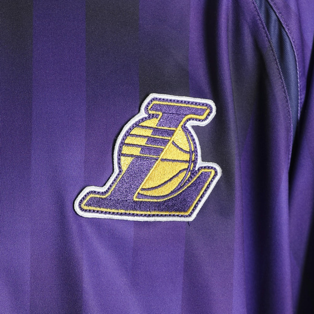 Los Angeles Lakers Authmade x NBA Soccer Kit Fashion Jersey Purple - NBA