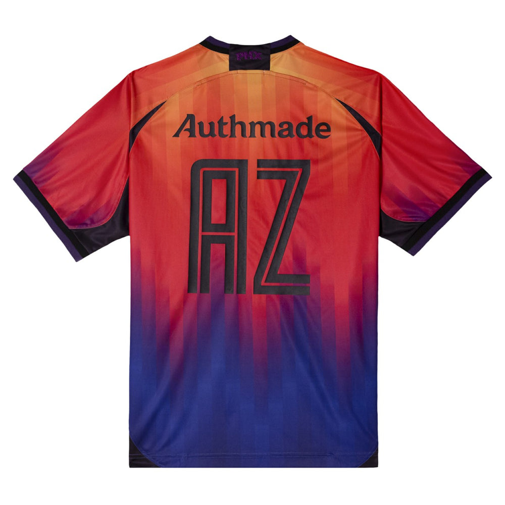 Phoenix Suns Authmade x NBA Soccer Kit Fashion Jersey Orange - NBA