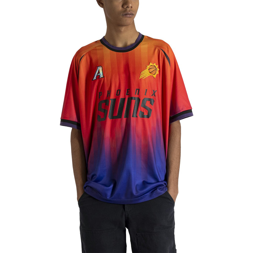Phoenix Suns Authmade x NBA Soccer Kit Fashion Jersey Orange - NBA