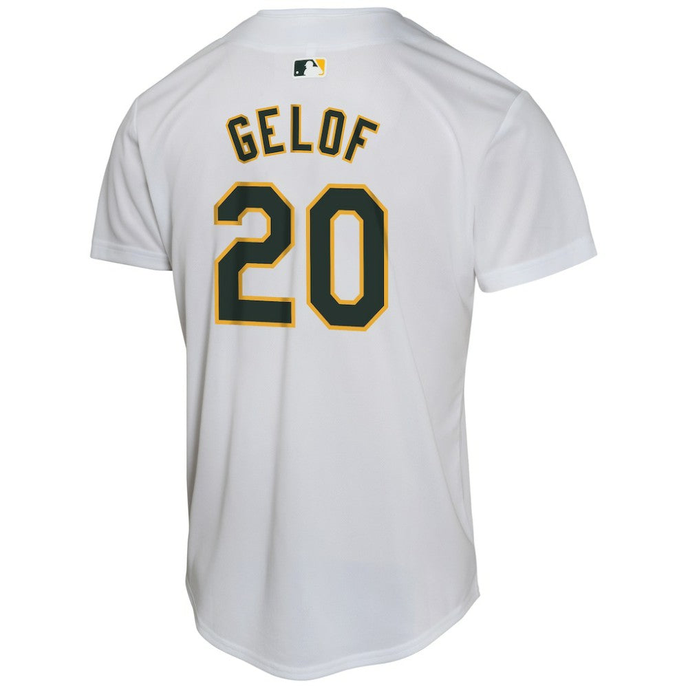 Zack Gelof Athletics Nike Youth Home Game Player Jersey - MLB