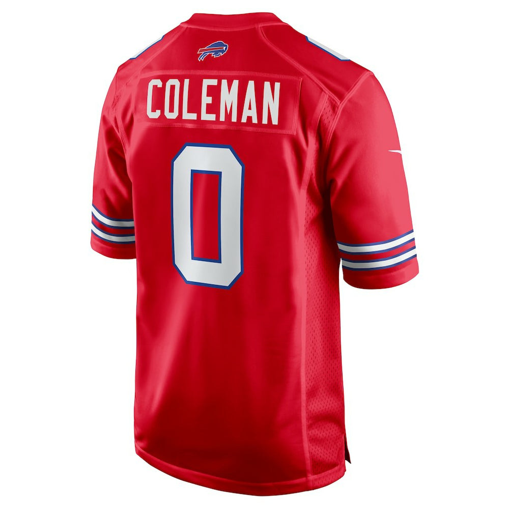Keon Coleman Buffalo Bills Alternate Game Jersey Red | Nike for Sale
