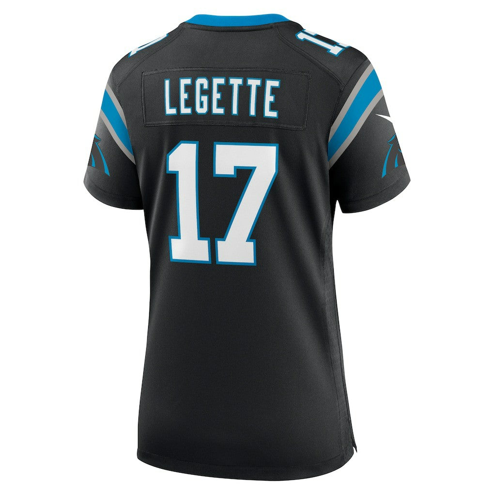 Xavier Legette Carolina Panthers Women's Game Jersey Black | Nike for Sale