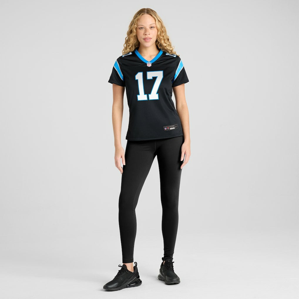 Xavier Legette Carolina Panthers Women's Game Jersey Black | Nike for Sale