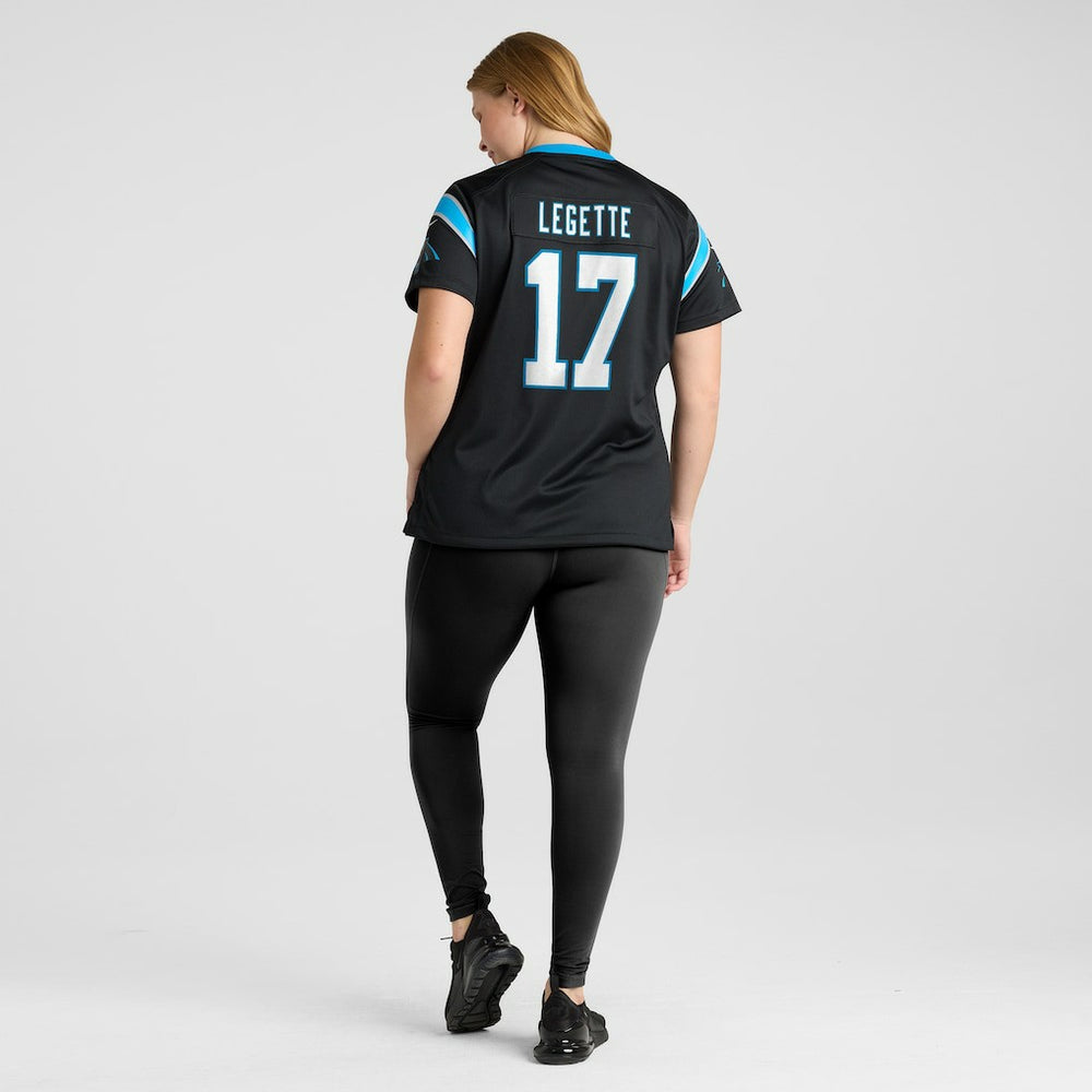 Xavier Legette Carolina Panthers Women's Game Jersey Black | Nike for Sale