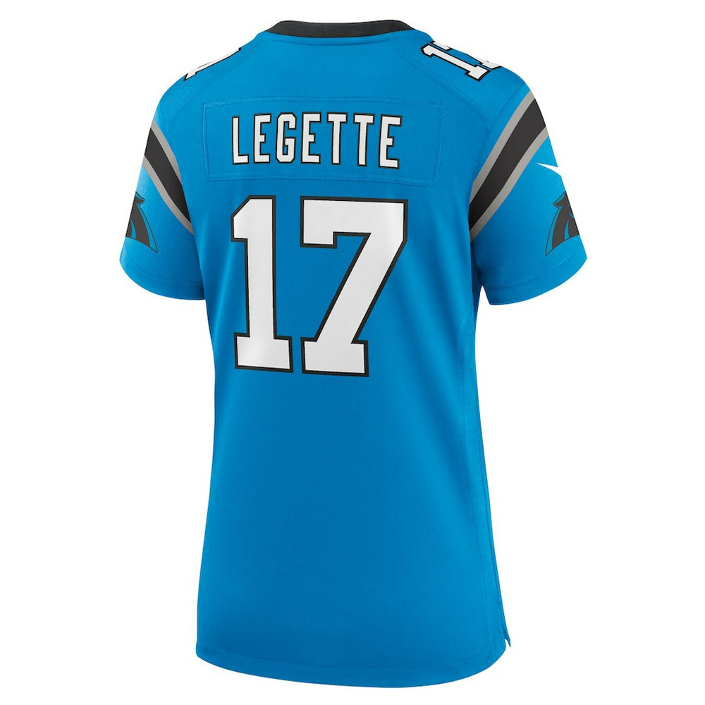 Xavier Legette Carolina Panthers Women's Alternate Game Jersey Blue | Nike for Sale