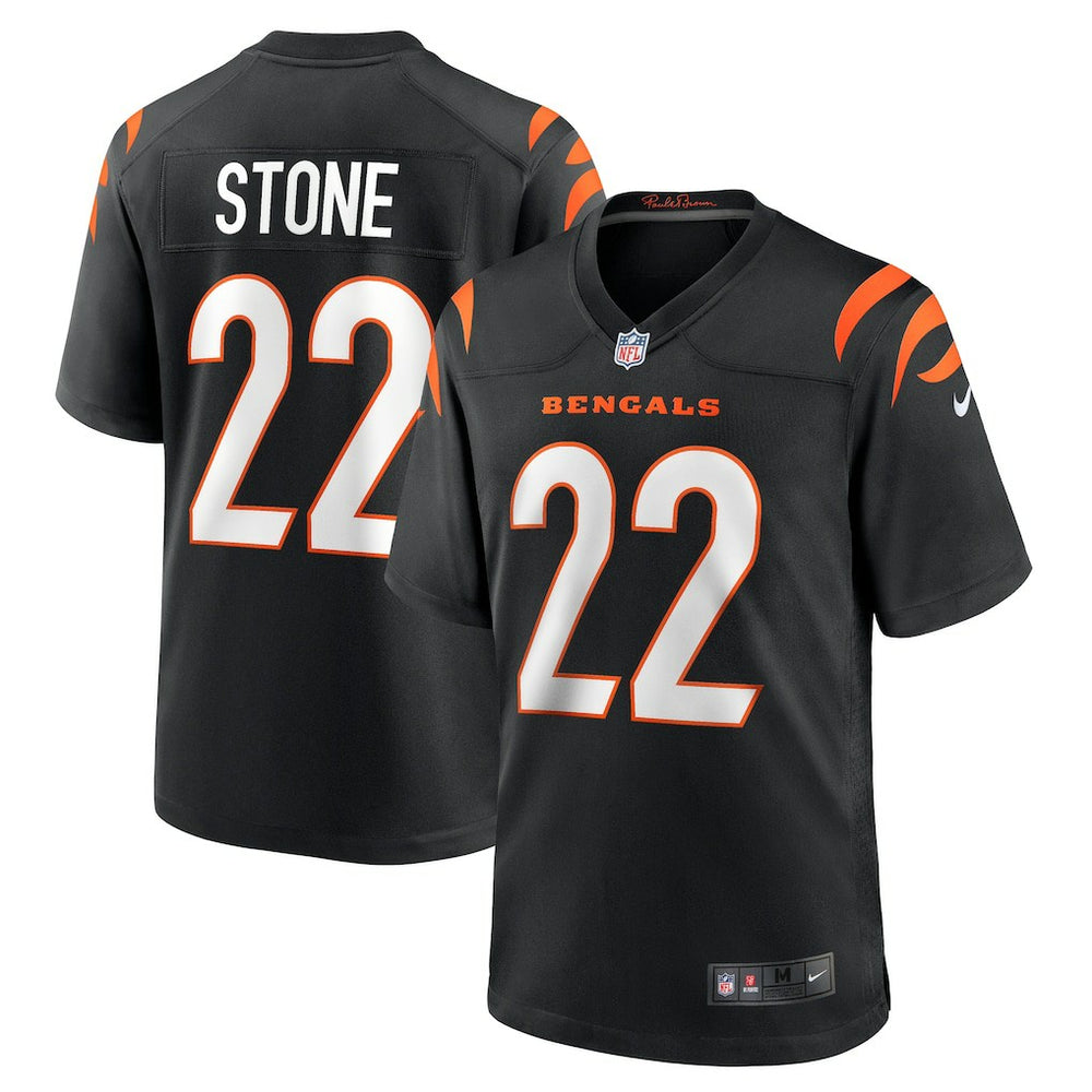 Geno Stone Cincinnati Bengals Game Jersey Black | Nike for Sale