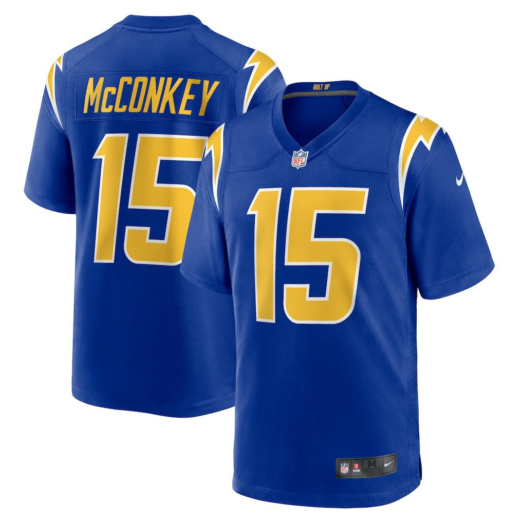 Ladd McConkey Los Angeles Chargers Alternate Game Jersey Royal | Nike for Sale