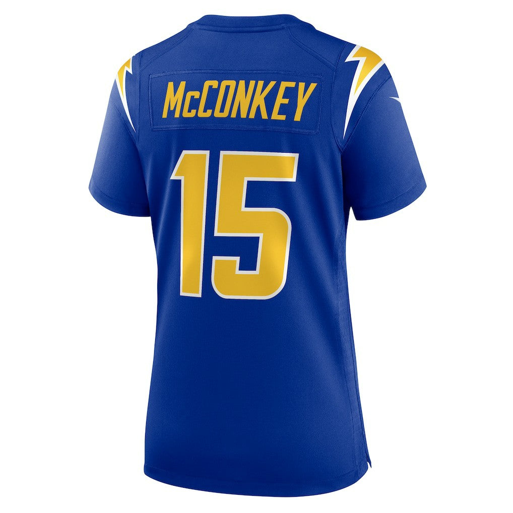 Ladd McConkey Los Angeles Chargers Women's Alternate Game Jersey Royal | Nike for Sale