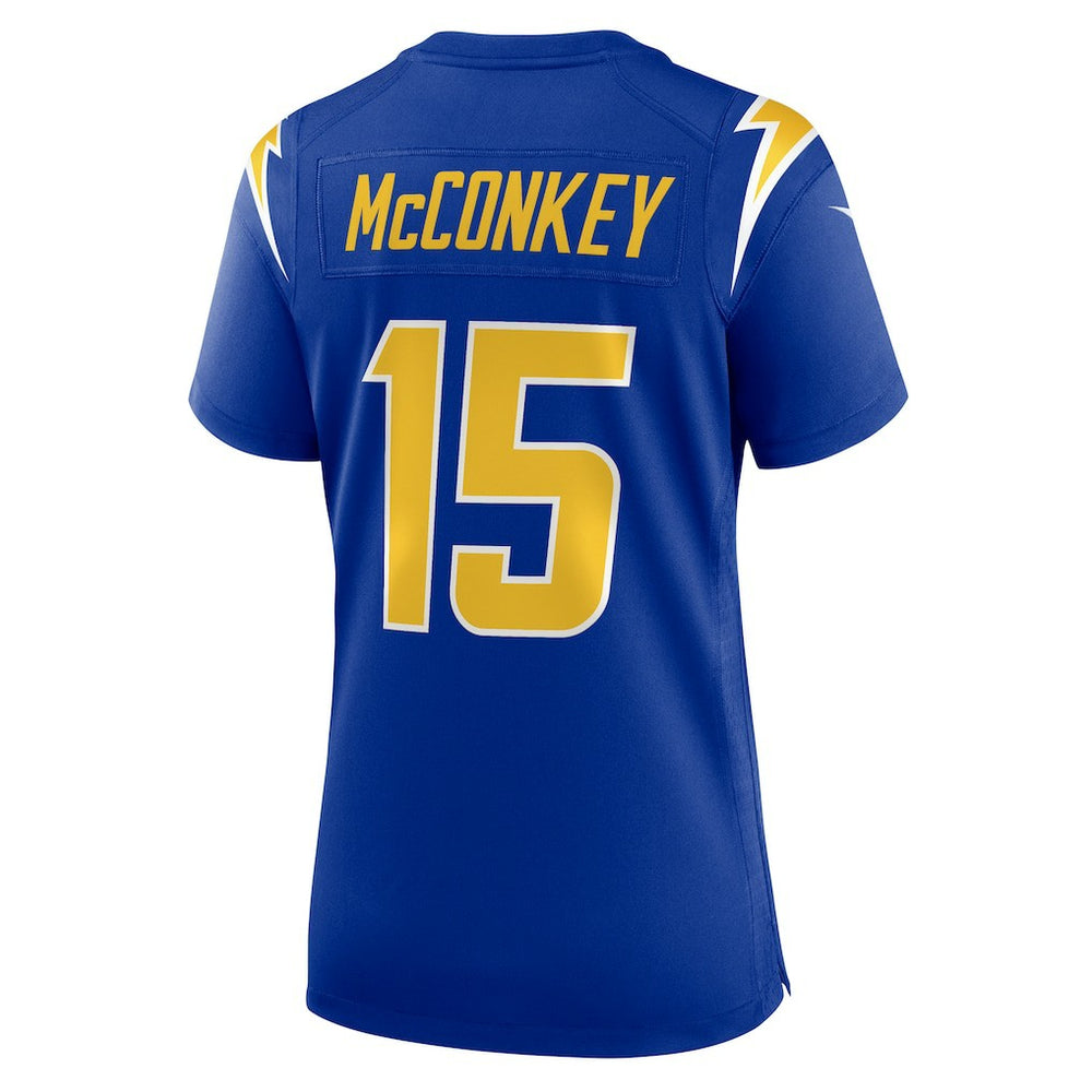 Ladd McConkey Los Angeles Chargers Women's Alternate Game Jersey Royal | Nike for Sale