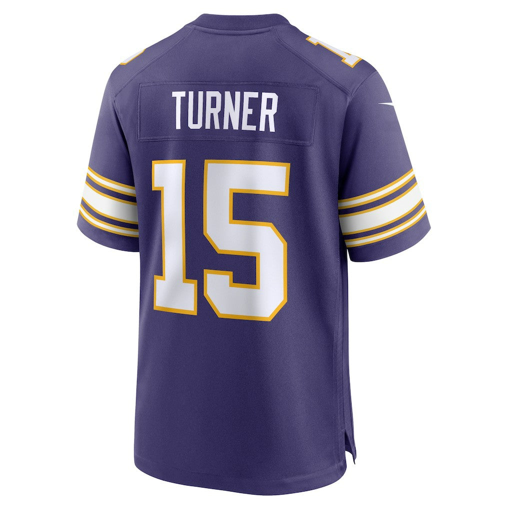 Dallas Turner Minnesota Vikings Alternate Game Jersey Purple | Nike for Sale