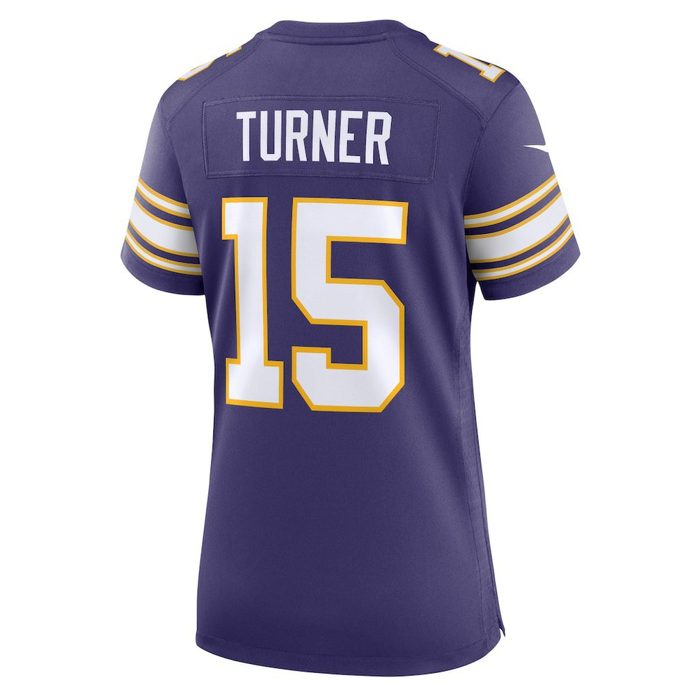 Dallas Turner Minnesota Vikings Women's Alternate Game Jersey Purple | Nike for Sale