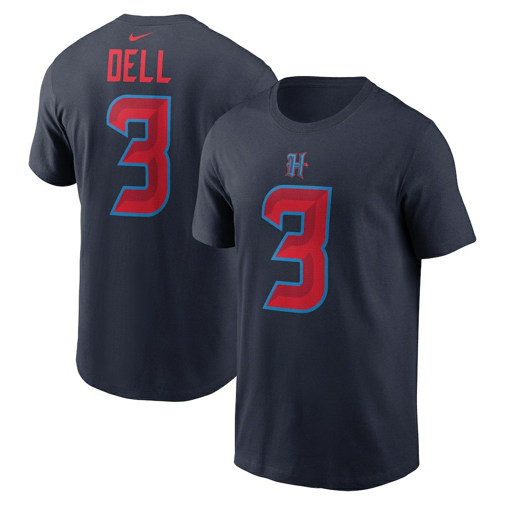 Tank Dell Houston Texans Name & Number T-Shirt Navy | Nike for Sale