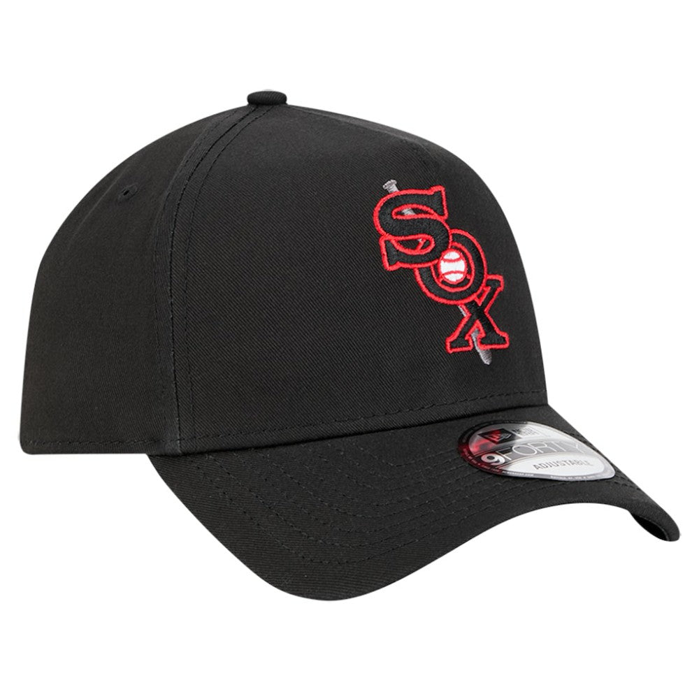Chicago White Sox New Era Tonal Pop 9FORTY A-Frame Adjustable Hat - MLB