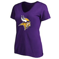 J.J. McCarthy Minnesota Vikings Women's Plus Size Fair Catch Name & Number Scoop Neck T-Shirt Purple | NFL