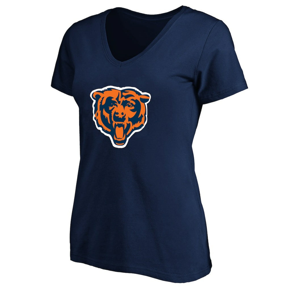 Caleb Williams Chicago Bears Women's Plus Size Fair Catch Name & Number Scoop Neck T-Shirt Navy | NFL