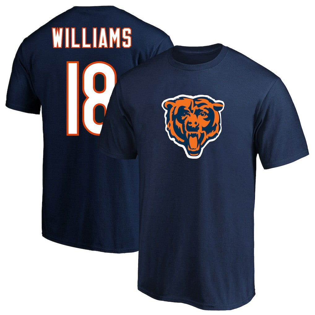 Caleb Williams Chicago Bears Big & Tall Player Name & Number T-Shirt Navy | Fanatics