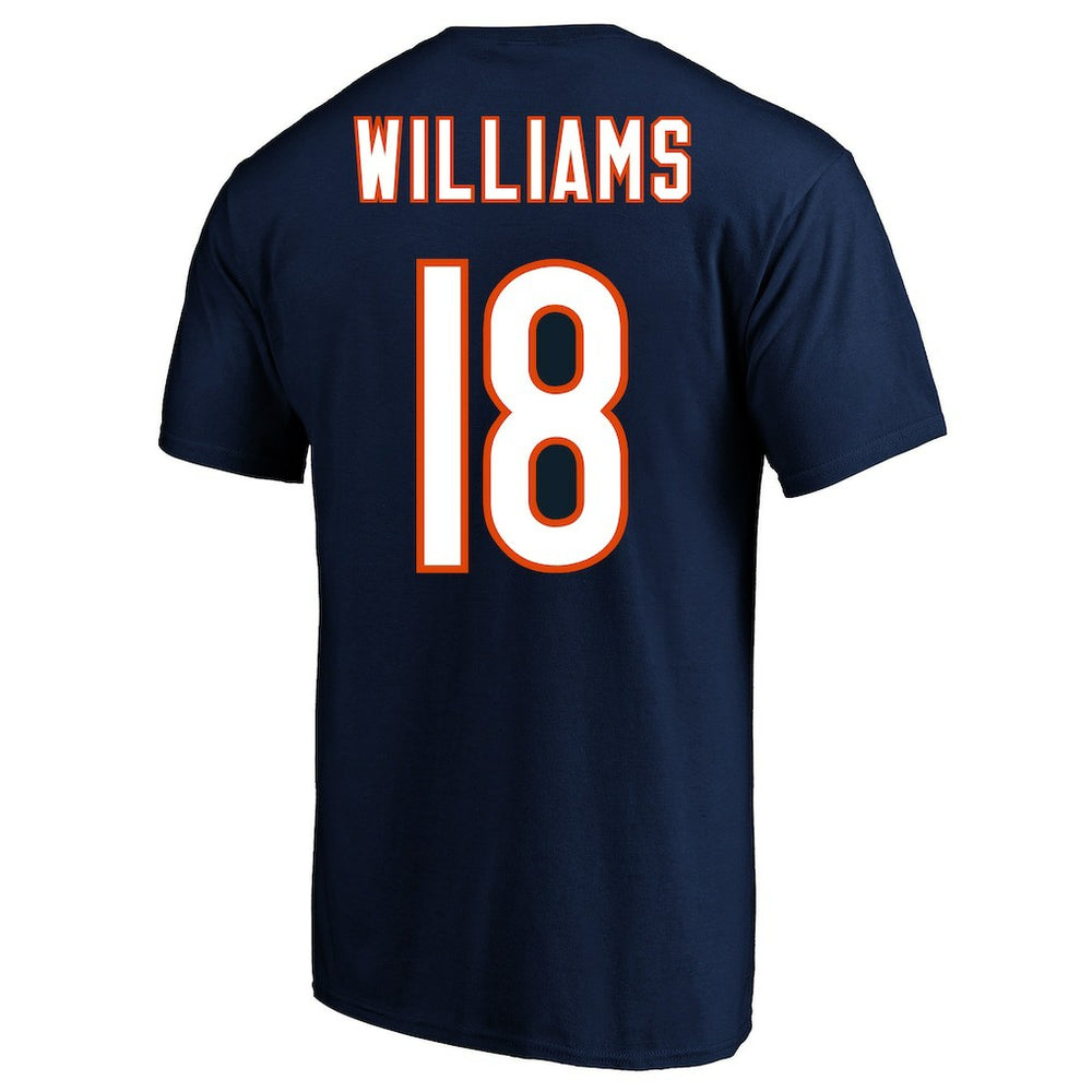 Caleb Williams Chicago Bears Big & Tall Player Name & Number T-Shirt Navy | Fanatics