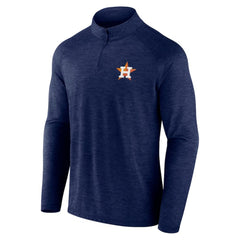Houston Astros Fanatics Head-to-Head Raglan Quarter-Zip Jacket - MLB