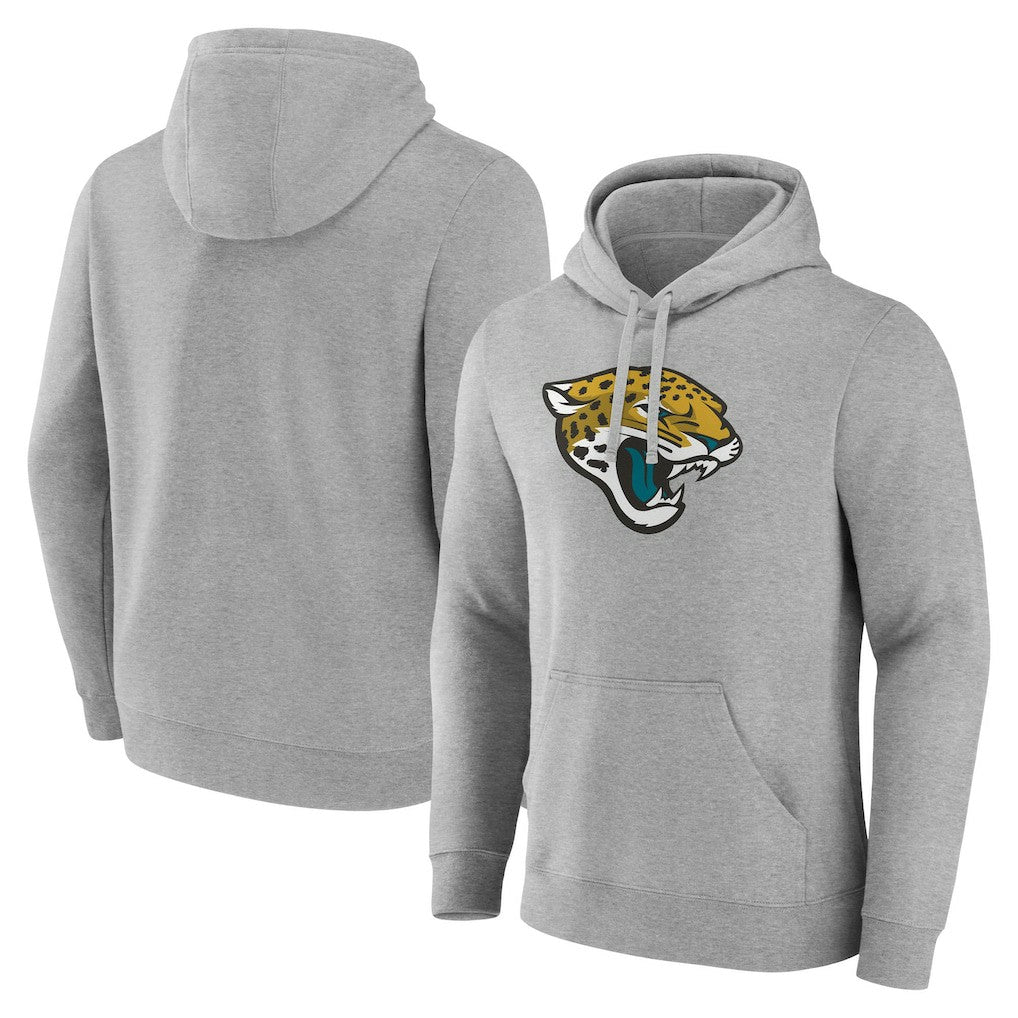 Jacksonville Jaguars Deliver Fleece Pullover Hoodie Heather Gray | Fanatics