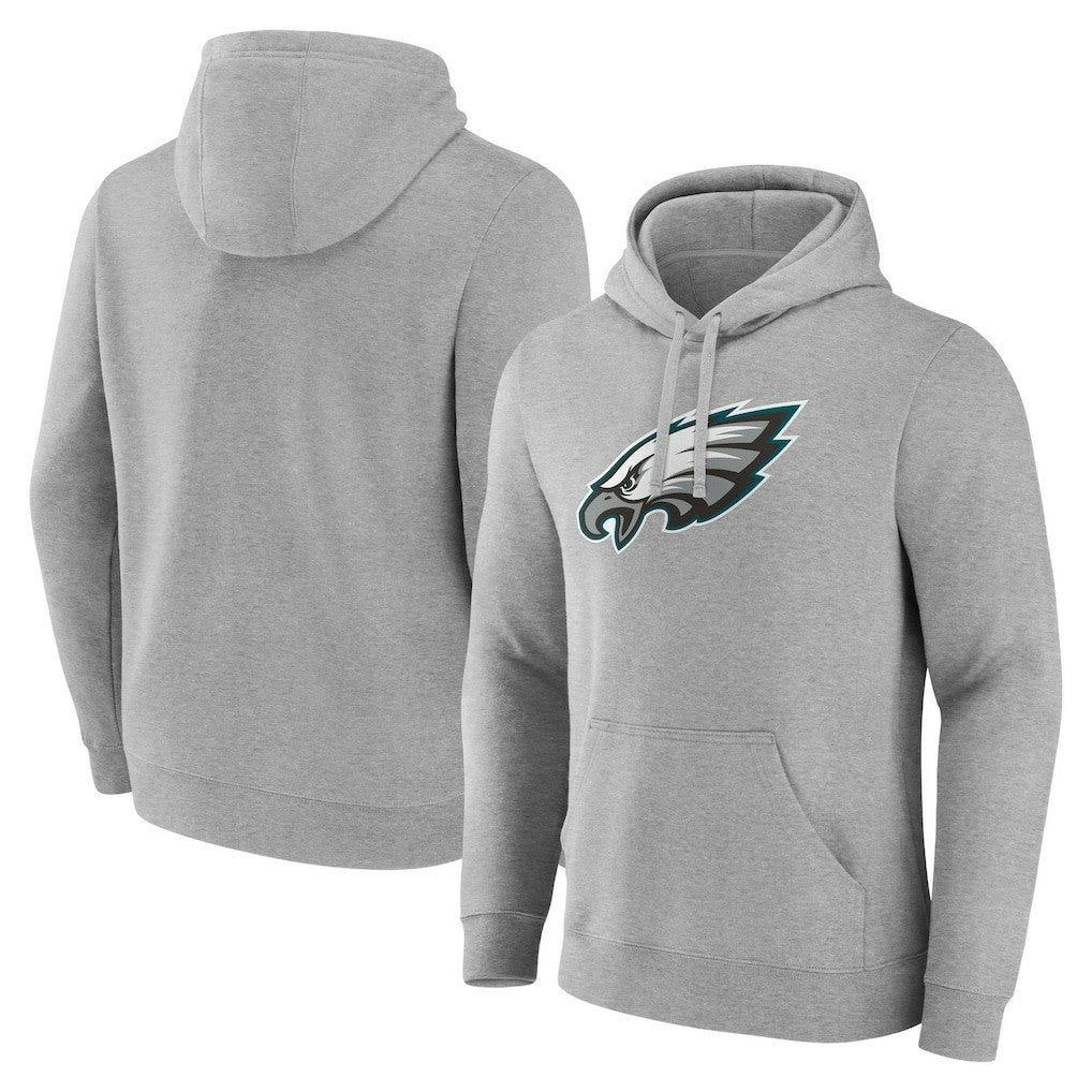 Philadelphia Eagles Deliver Fleece Pullover Hoodie Heather Gray | Fanatics