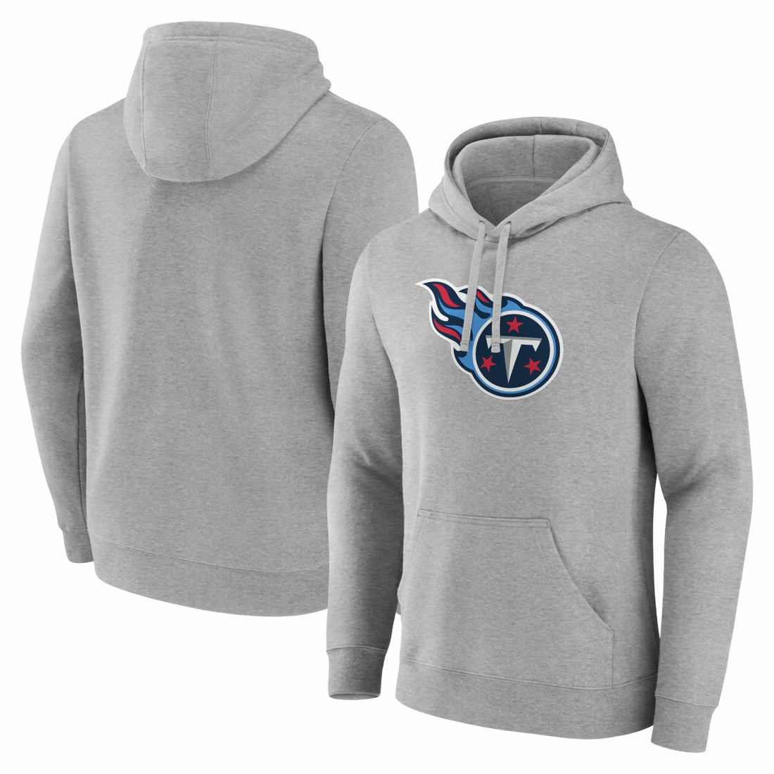 Tennessee Titans Deliver Fleece Pullover Hoodie Heather Gray | Fanatics
