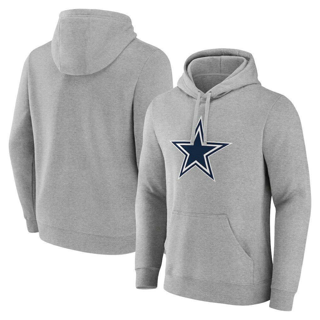 Dallas Cowboys Deliver Fleece Pullover Hoodie Heather Gray | Fanatics