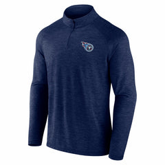 Tennessee Titans Head-to-Head Raglan Quarter-Zip Jacket Navy | Fanatics