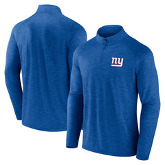 New York Giants Head-to-Head Raglan Quarter-Zip Jacket Royal | Fanatics