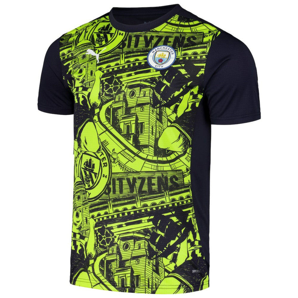 Manchester City 2024/25 Pre-Match Jersey Black | Puma discount