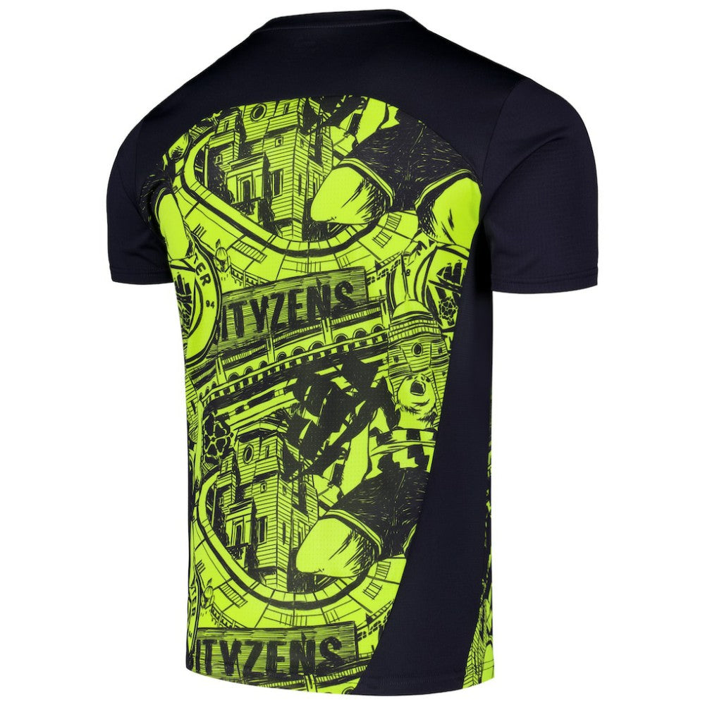 Manchester City 2024/25 Pre-Match Jersey Black | Puma discount